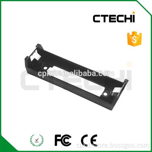 18650 li-ion battery holder storage case/plastic black case
